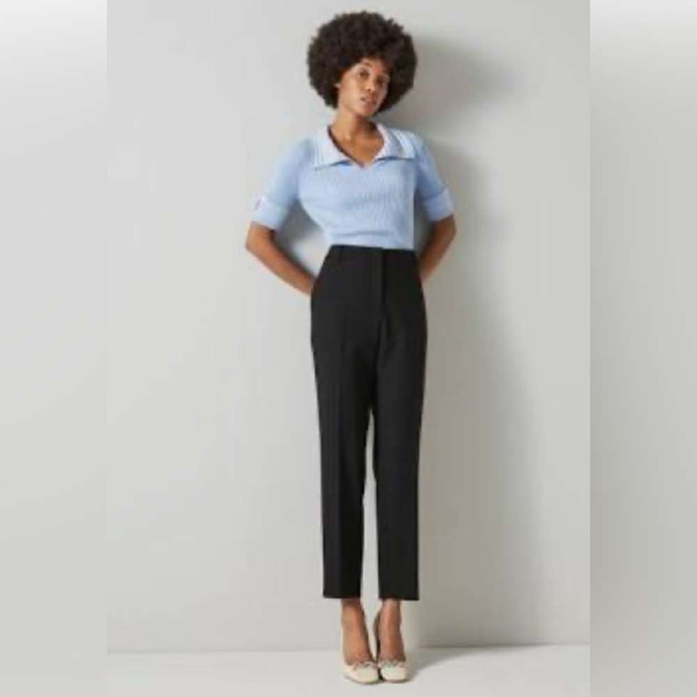 LK Bennett Black Tailored Trousers